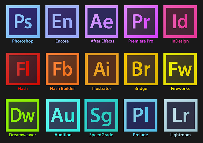 Adobe icons